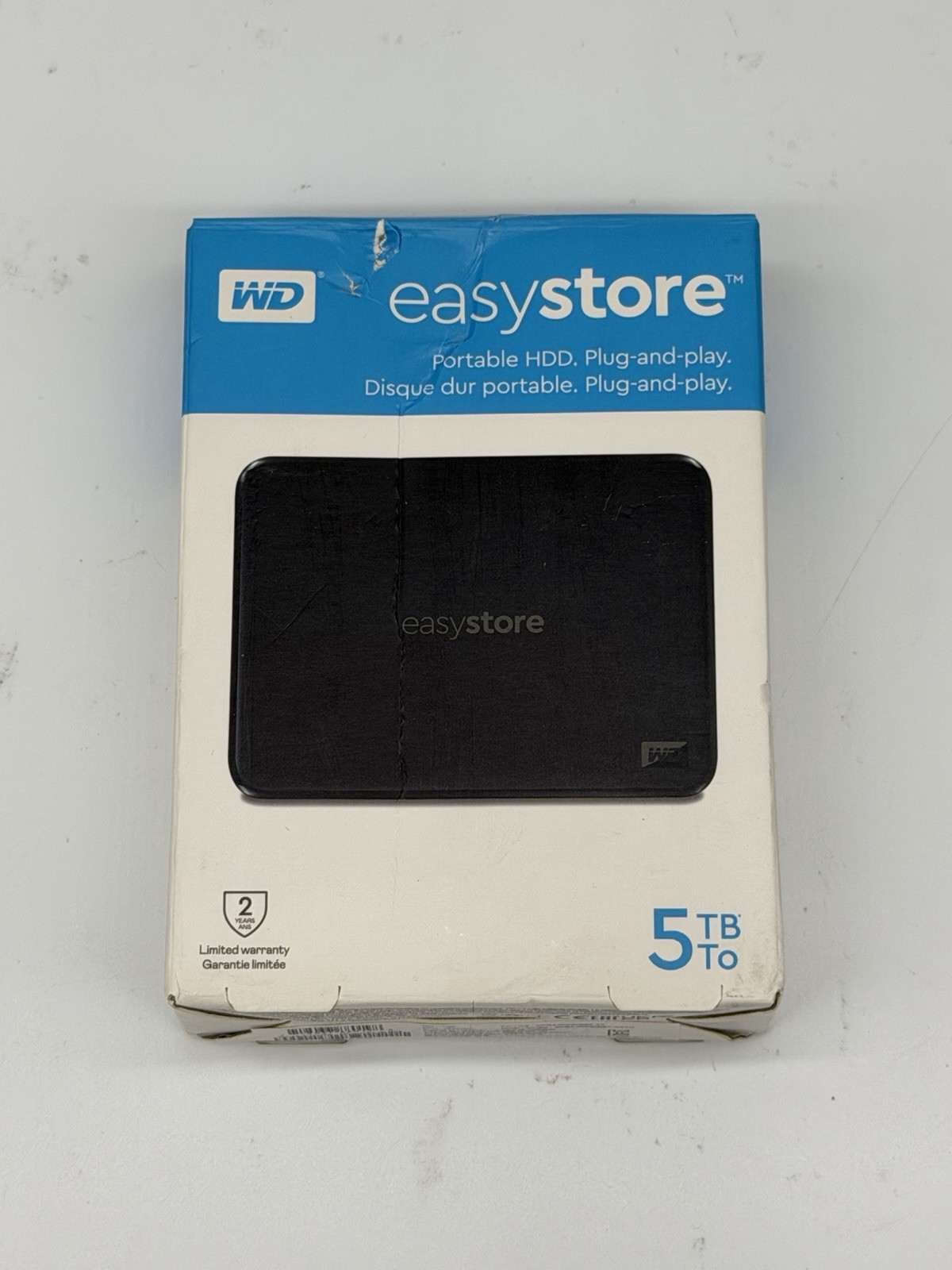 WD EasyStore 5TB Portable External Hard Drive WDBAJP0050BBK Tested