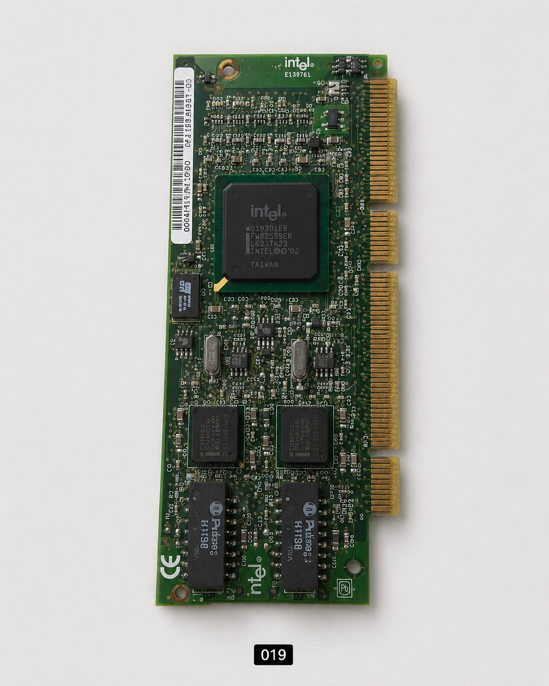 Intel PRO/100 S Dual Port PCI Ethernet Network Adapter Vintage NIC