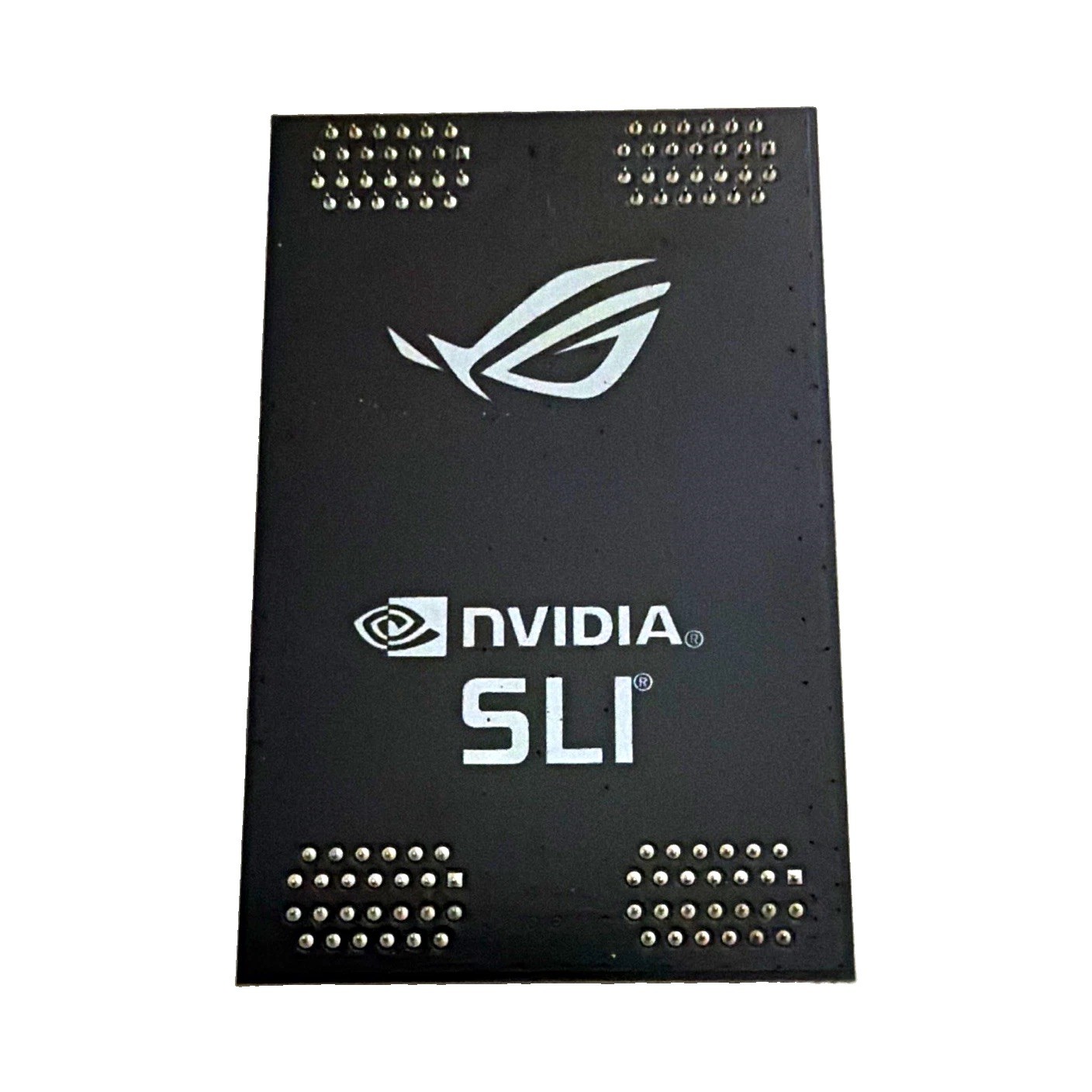 ASUS ROG NVIDIA SLI HB Bridge 2M PCI Express Bridge Rev 1.00 Used Tested Works 