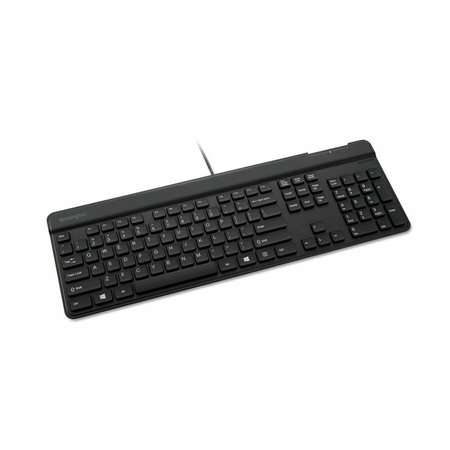 Kensington K75454TAA Simple Solutions? Wired Keyboard with Smart Card Readear