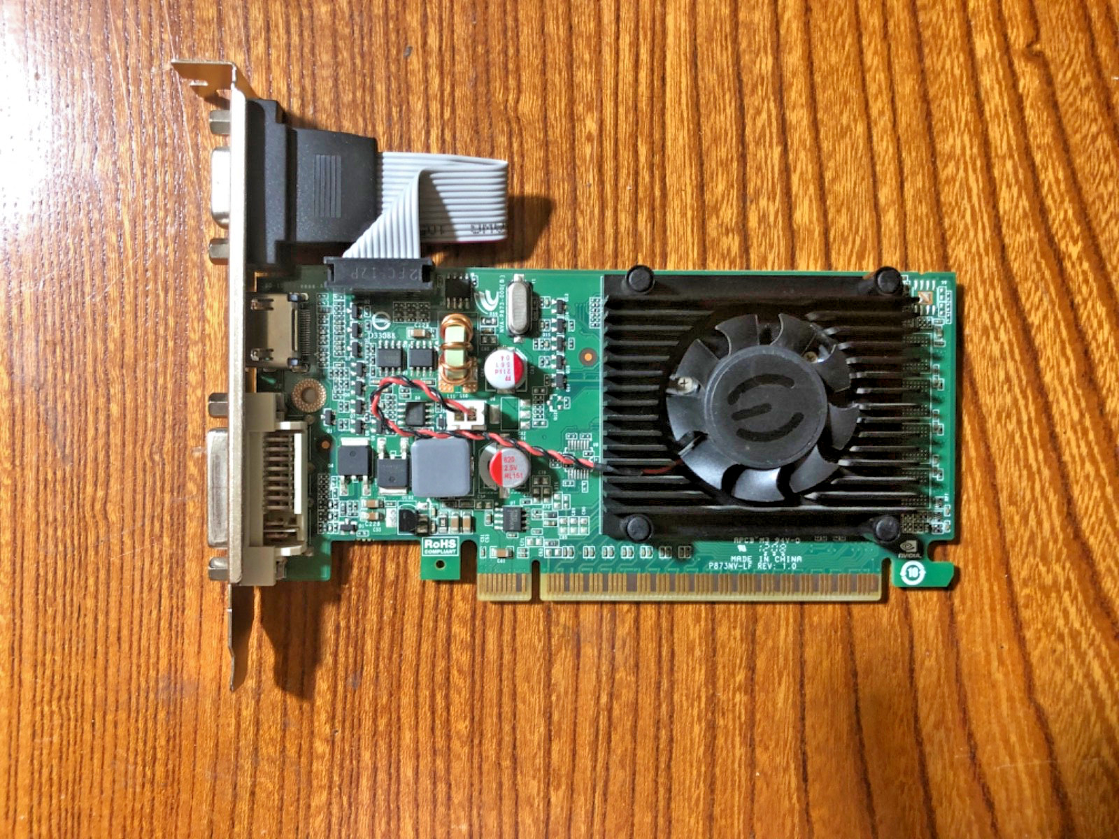 EVGA NVIDIA GeForce 210 512MB DDR3 PCIe x16 Graphics Card 512-P3-1310-LR