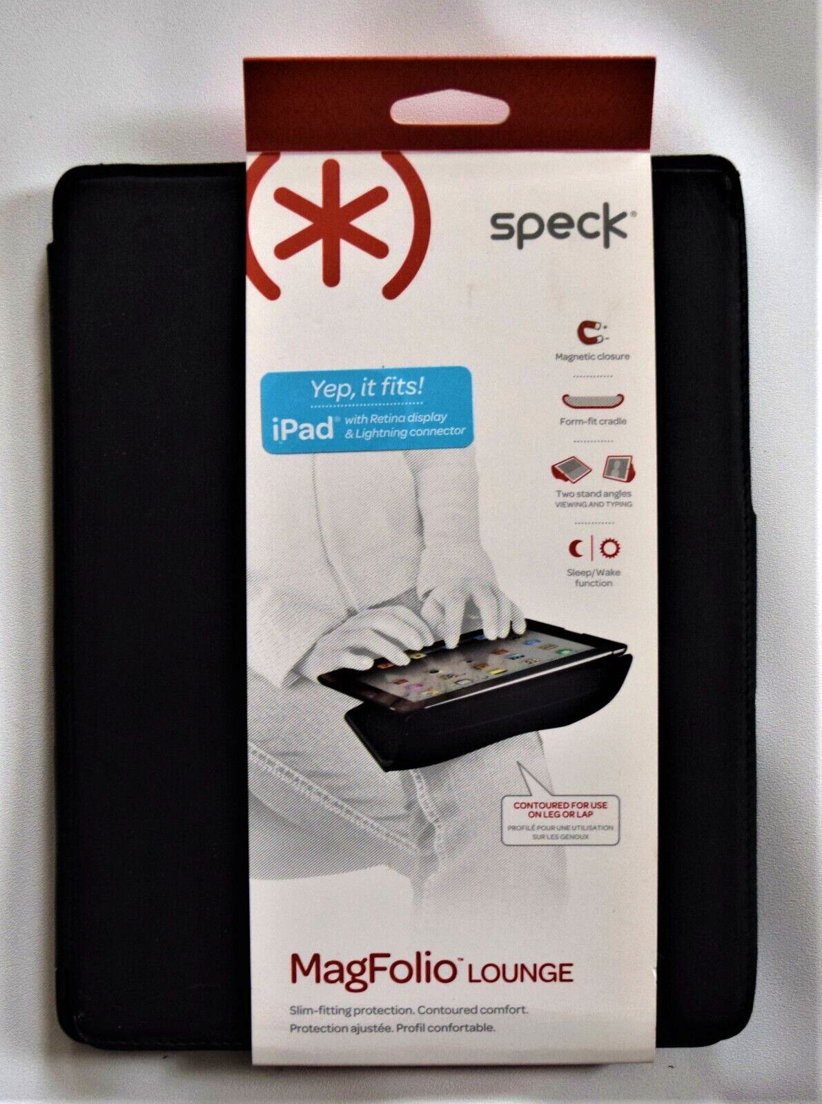 SPECK Black MAGFOLIO LOUNGE Slim Protective Tablet Case  *NEW*