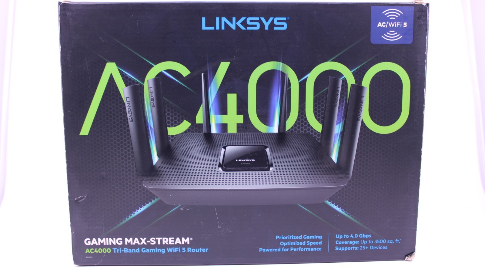 Linksys Max-Stream AC4000 Router EA9300 -  New-Openbox 