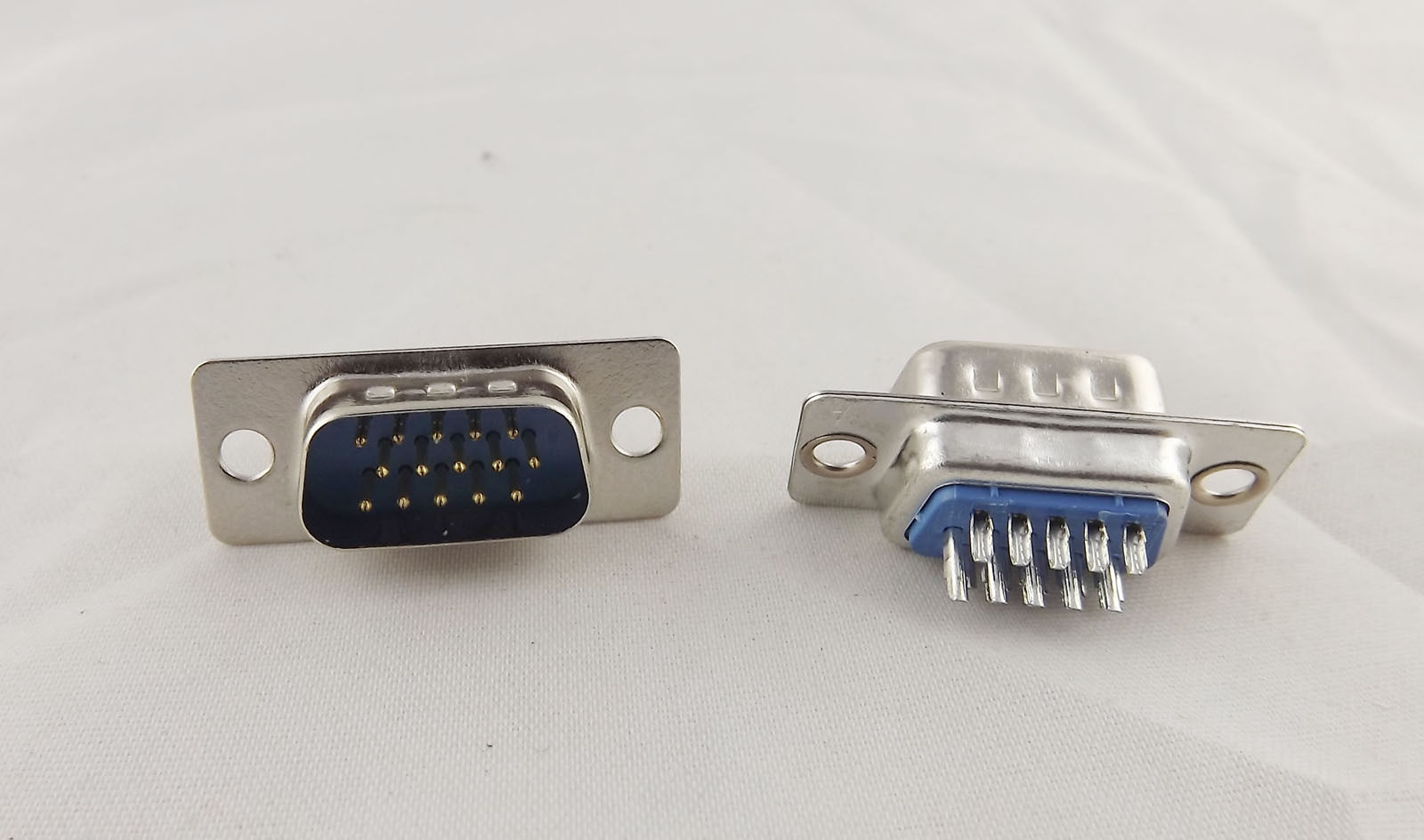 100x VGA Male Plug Socket DB15 15-Pin D-SUB 3 Rows Solder Type Connector Adapter