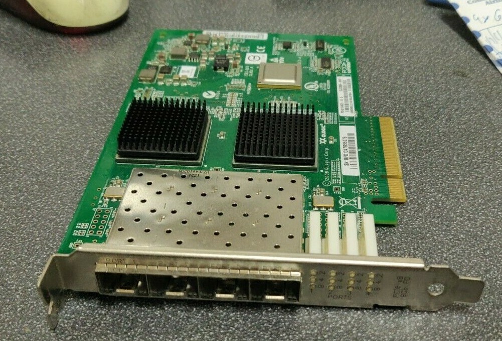 NETAPP 111-00481+B0 QLE2564-NAP QUAD PORT PCIe FIBRE ADAPTER