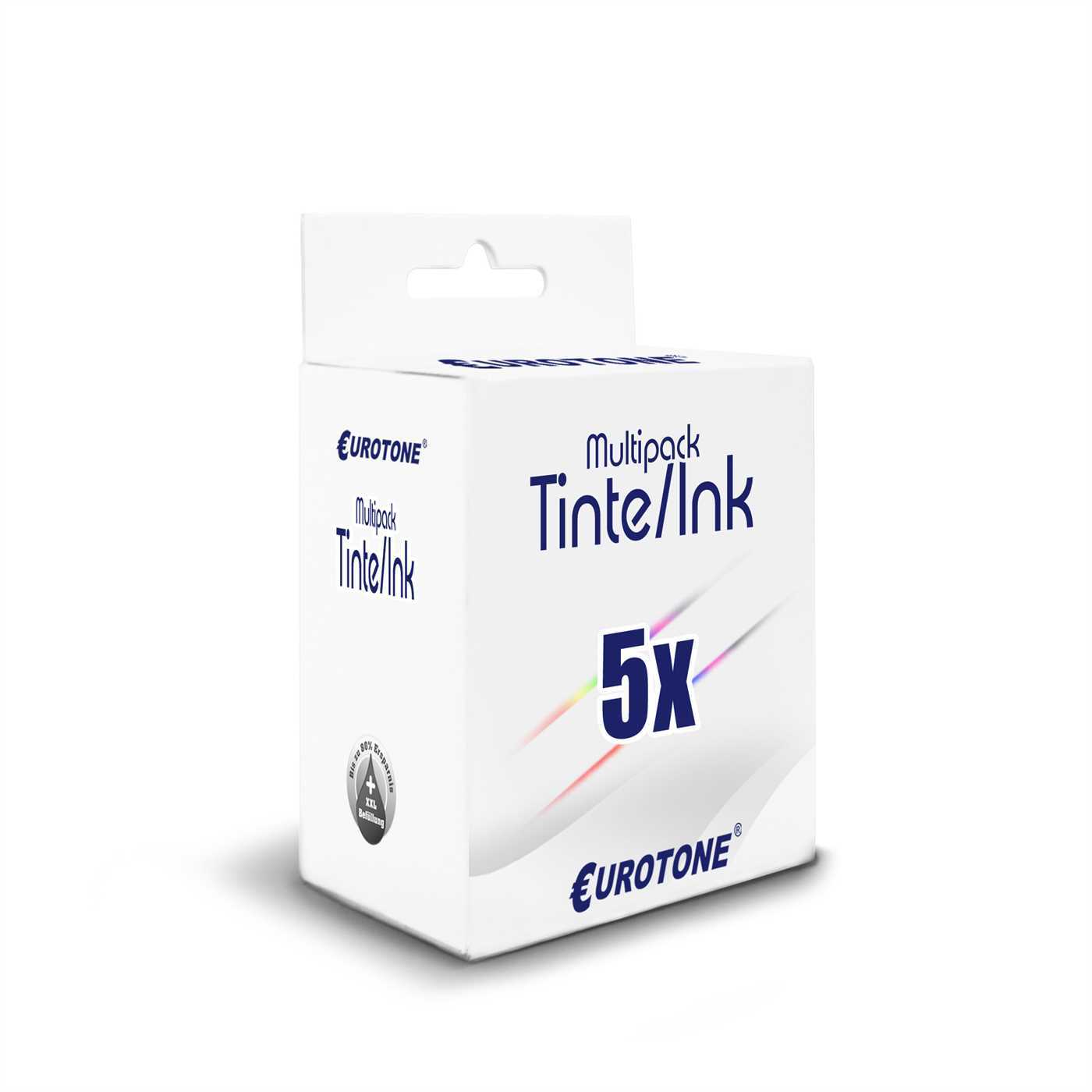 5x Eurotone Compatible Ink Cartridges For Brother MFC-J 895 Color Printer