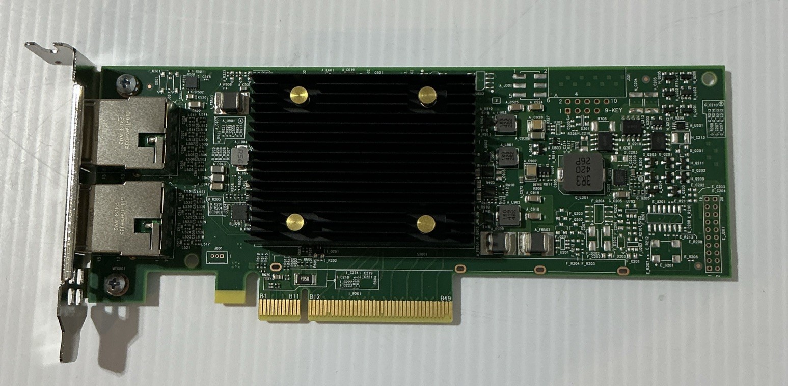 Dell Broadcom 57416 Dual Port 10GbE RJ45 PCIe Ethernet Card LP NC5VD