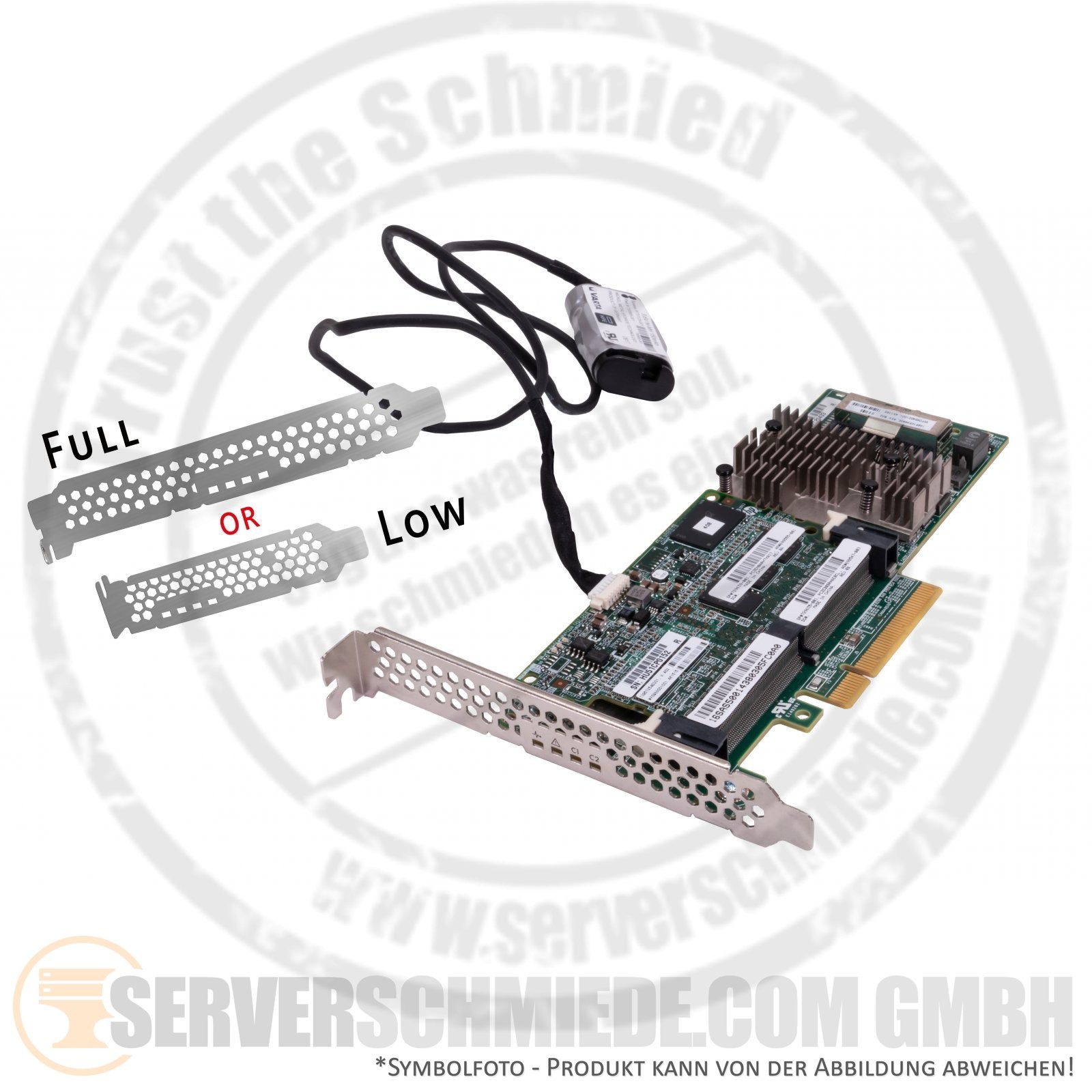 HP Smart Array P430 SAS 6Gb SATA RAID Controller 4GB Flash Cache FBWC for HDD on