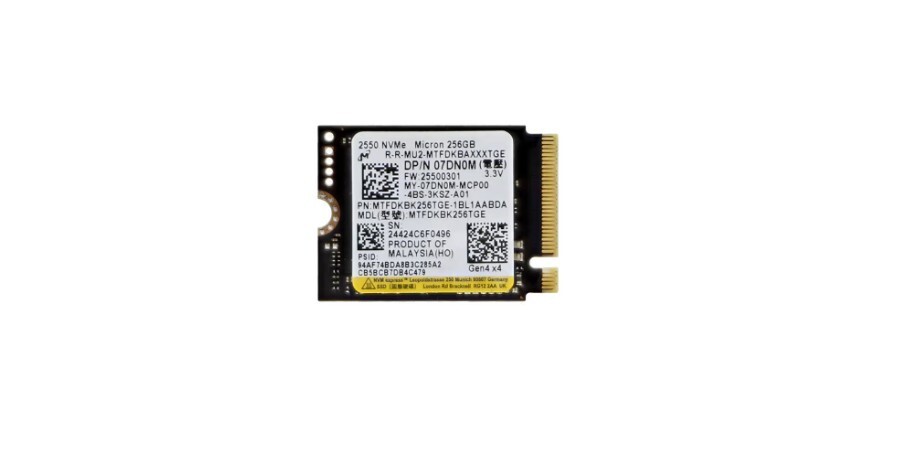 Solid State Drive Dell 7DN0M Solid State Drive - 256 GB - Triple-Level Cell 3D
