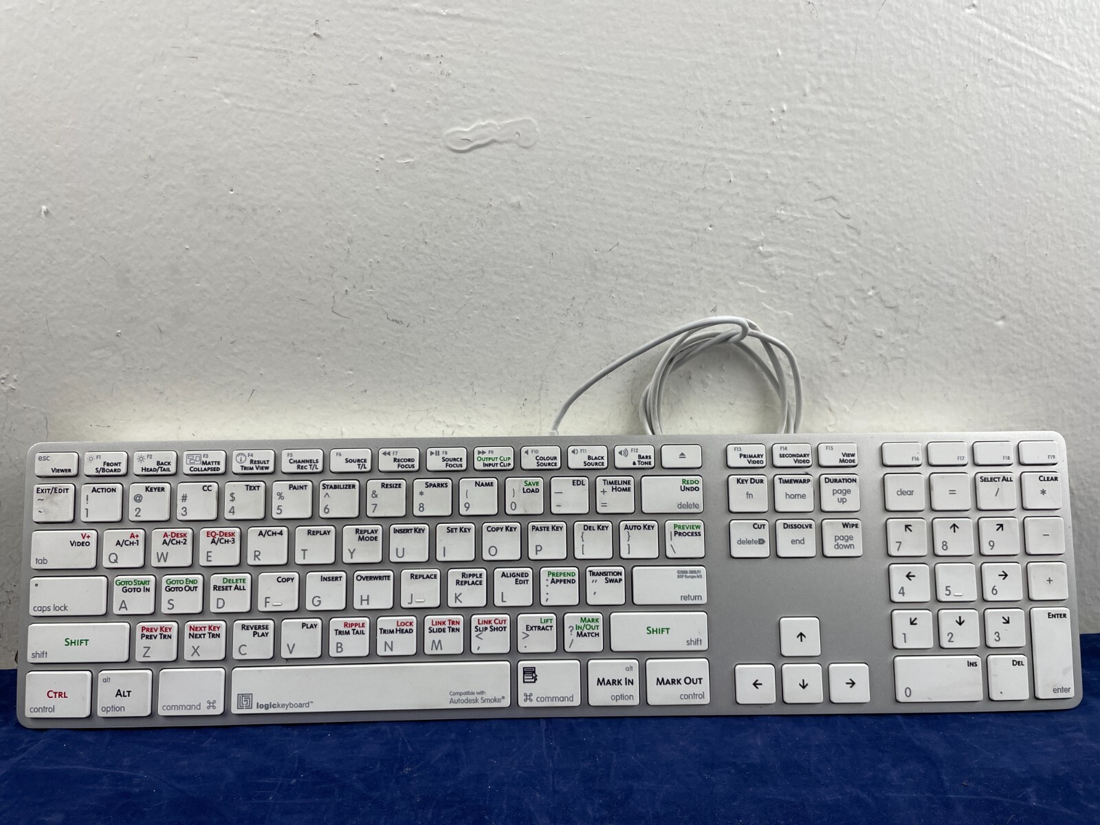 LogicKeyboard Autodesk Smoke Mac LKBU-SMOKE-AM89-US