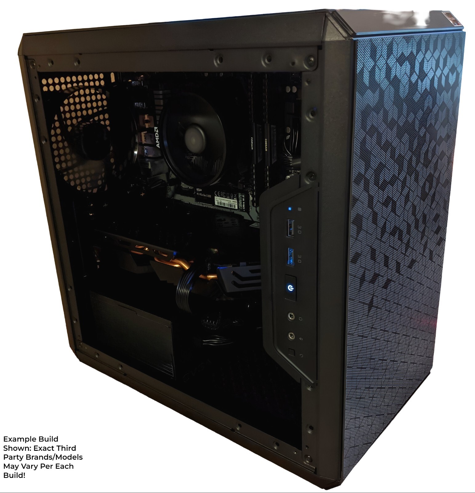 Stock Trading PC Day Trading PC Quad Monitor Ready AMD RYZEN 9 32GB RAM 1TB SSD