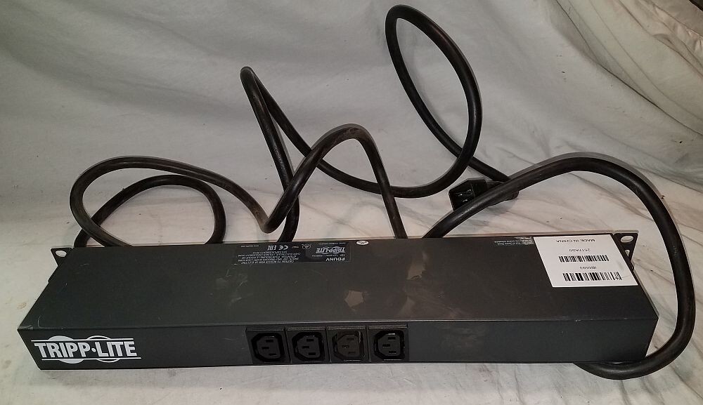 Tripp-Lite PDUNV 1U RACK MOUNT Power Distribution Unit 16A 120-240V AGIB24016RM