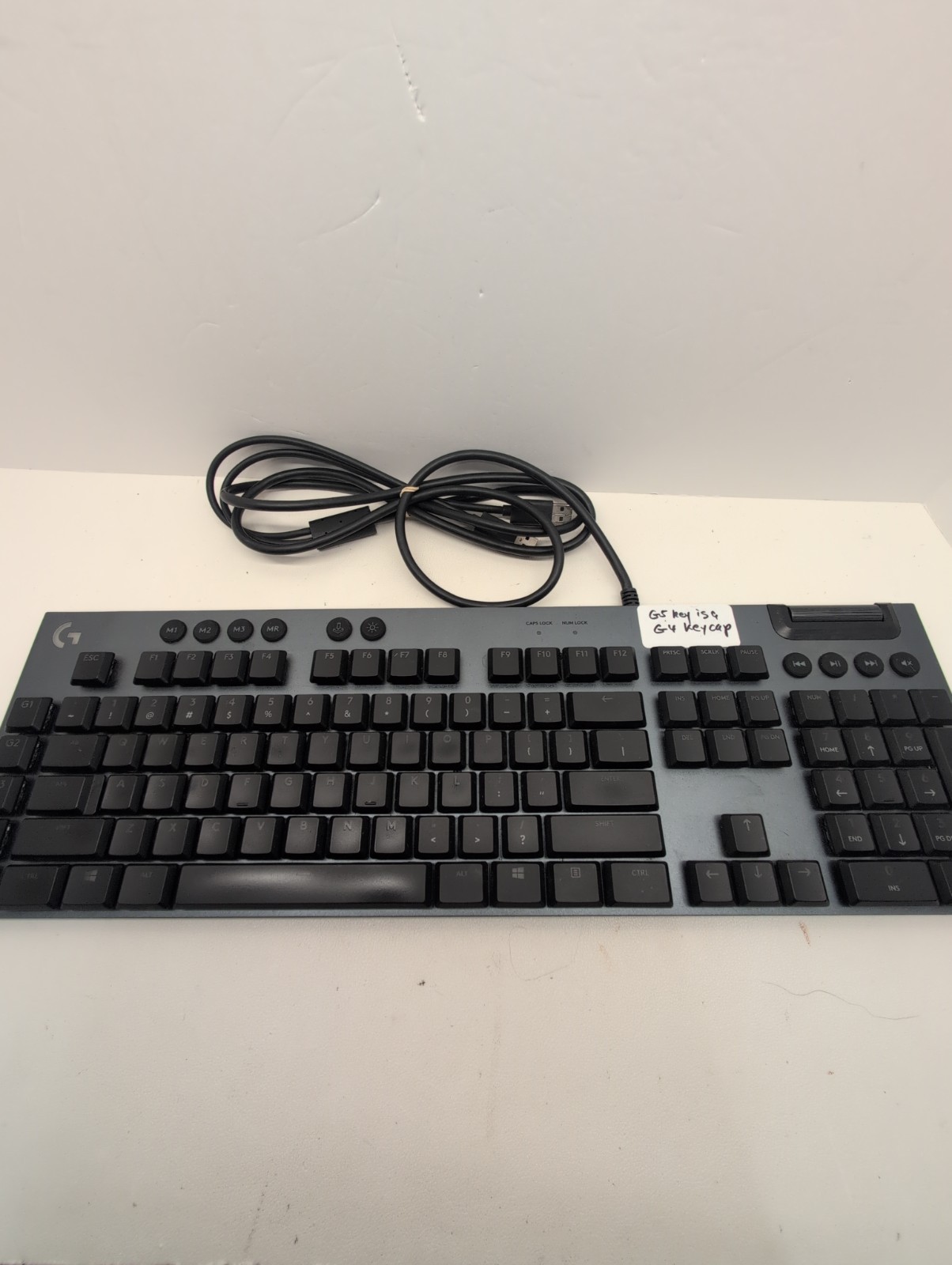Logitech G815 Wired USB Gaming Keyboard - Clicky Switches Read description #4