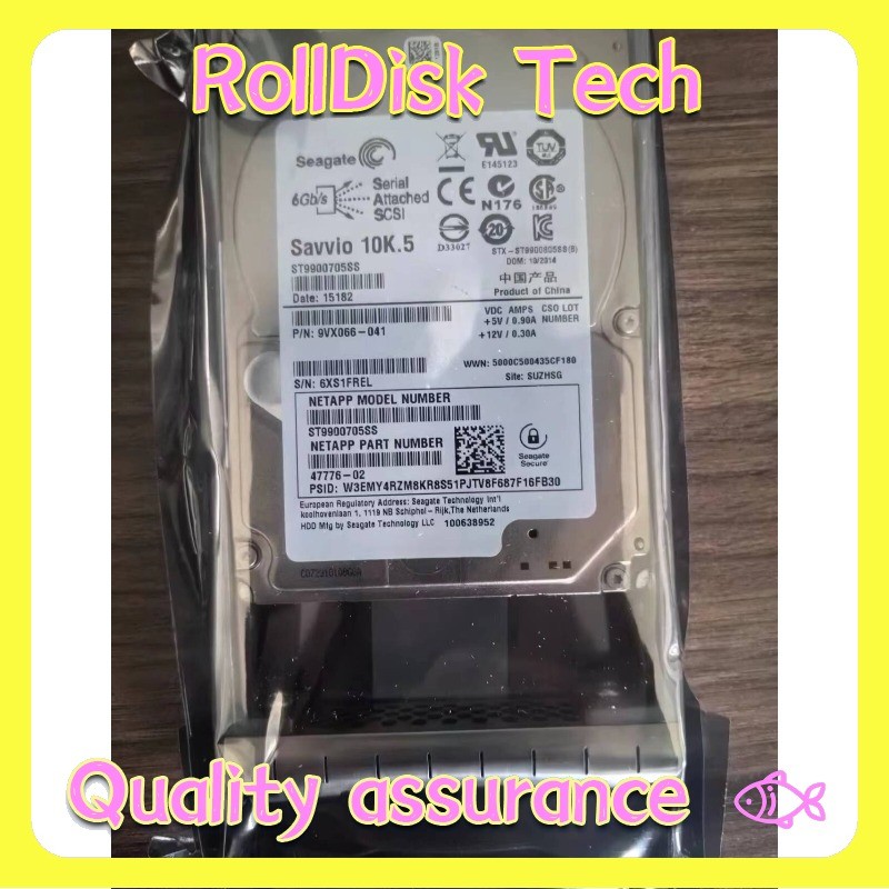 NetApp E-X4025A-R6 900GB SAS 2.5” 10K 47776-02 900G SAS DE5600 E5660 Hard Disk