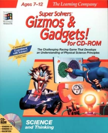 Super Solvers Gizmos & Gadgets PC MAC CD learn about energy physics science game