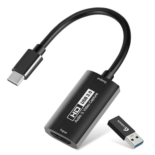 Capture Card for Game Streaming, 2K@30FPS | Compatible with PS5, PC, Xbox