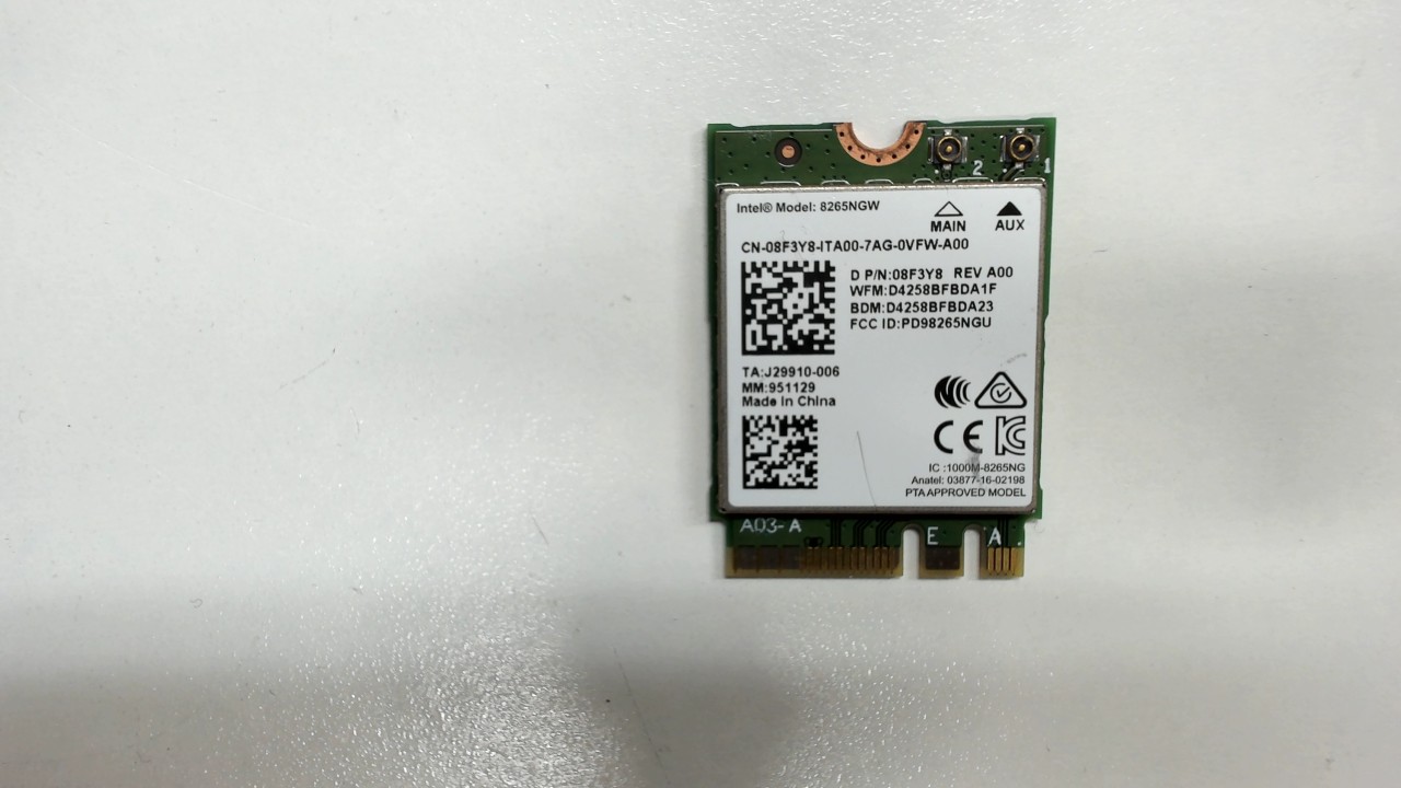 CRD,WRLES,M.2,INTEL8265,WW