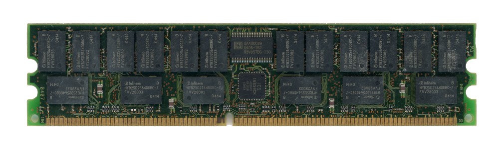 Server Storage Infineon 1GB DDR PC2100R 266MHz HYS72D128320GBR-7-B ECC REG