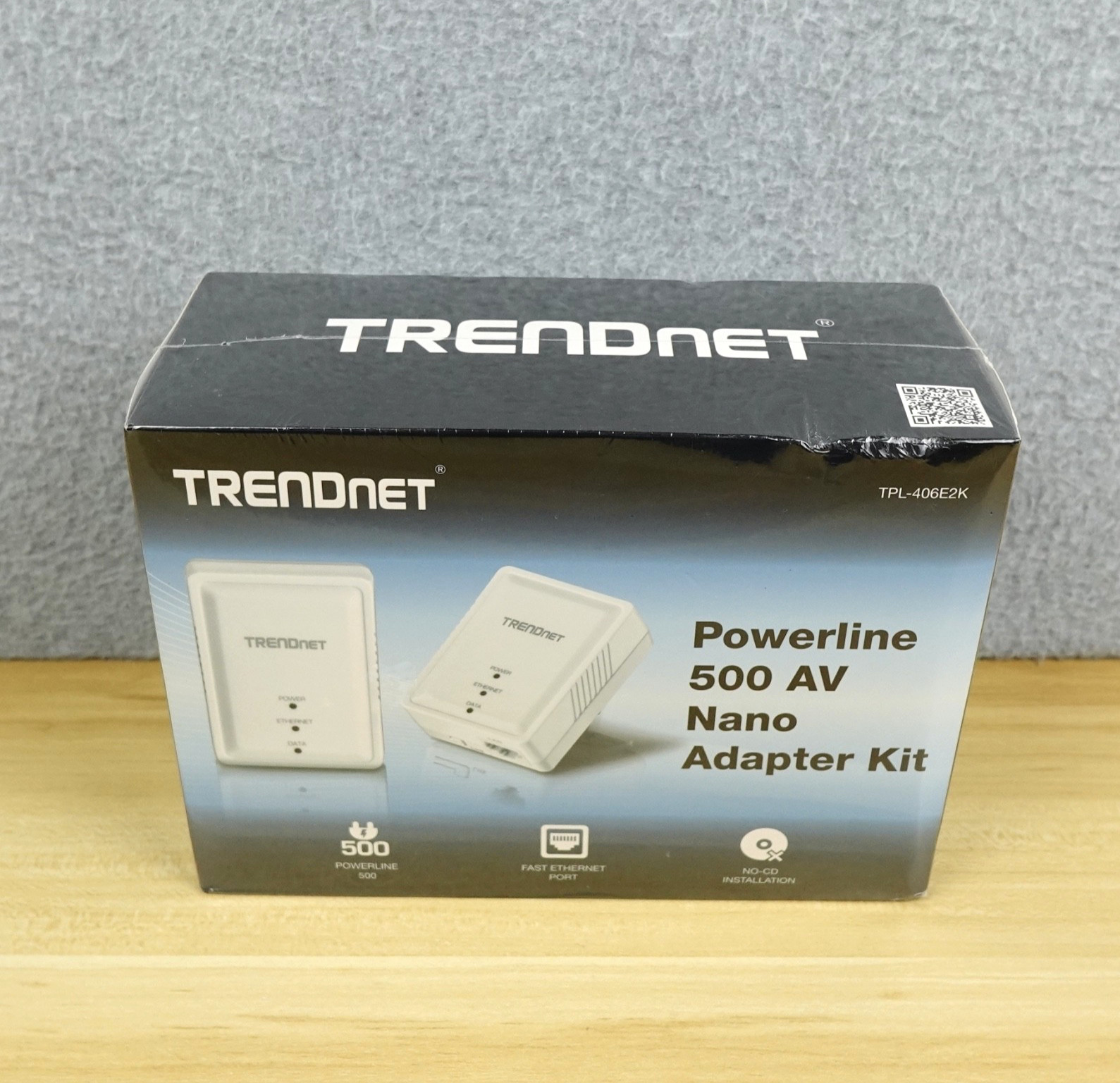 TRENDnet 500Mbps Powerline 500 AV Adapter Kit TPL-406E2K/A - 