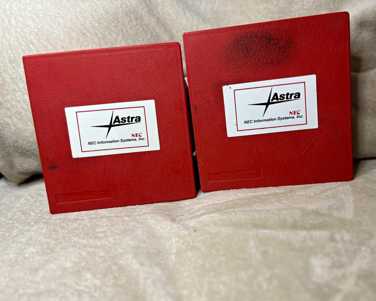 Vintage NEC Astra ITOS Operating System 8-inch Floppy Disk Pack Sets (P0100-07)