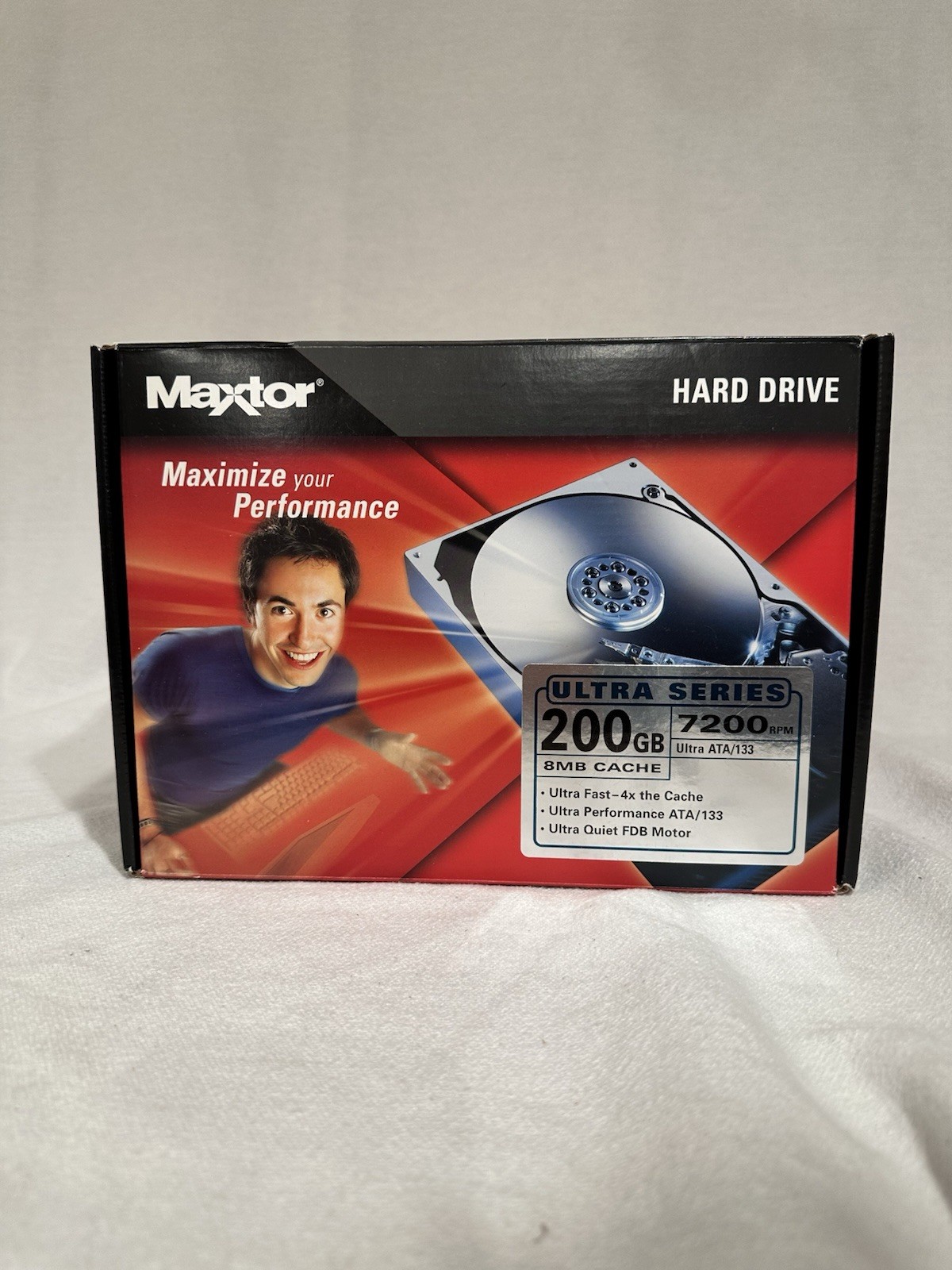 Maxtor Hard Drive Ultra Series 200 GB, 7200 RPM, 8 MB Cache, Ultra ATA/133