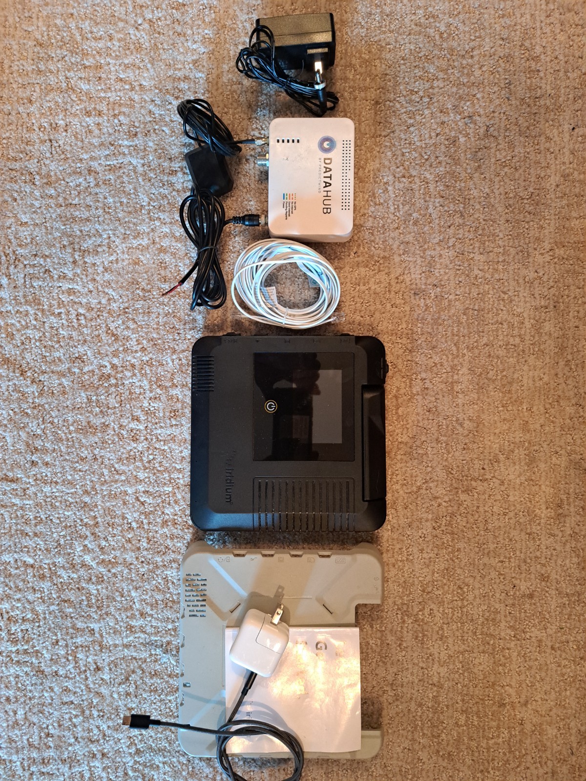 Iridium Go Exec and PredictWind DataHub