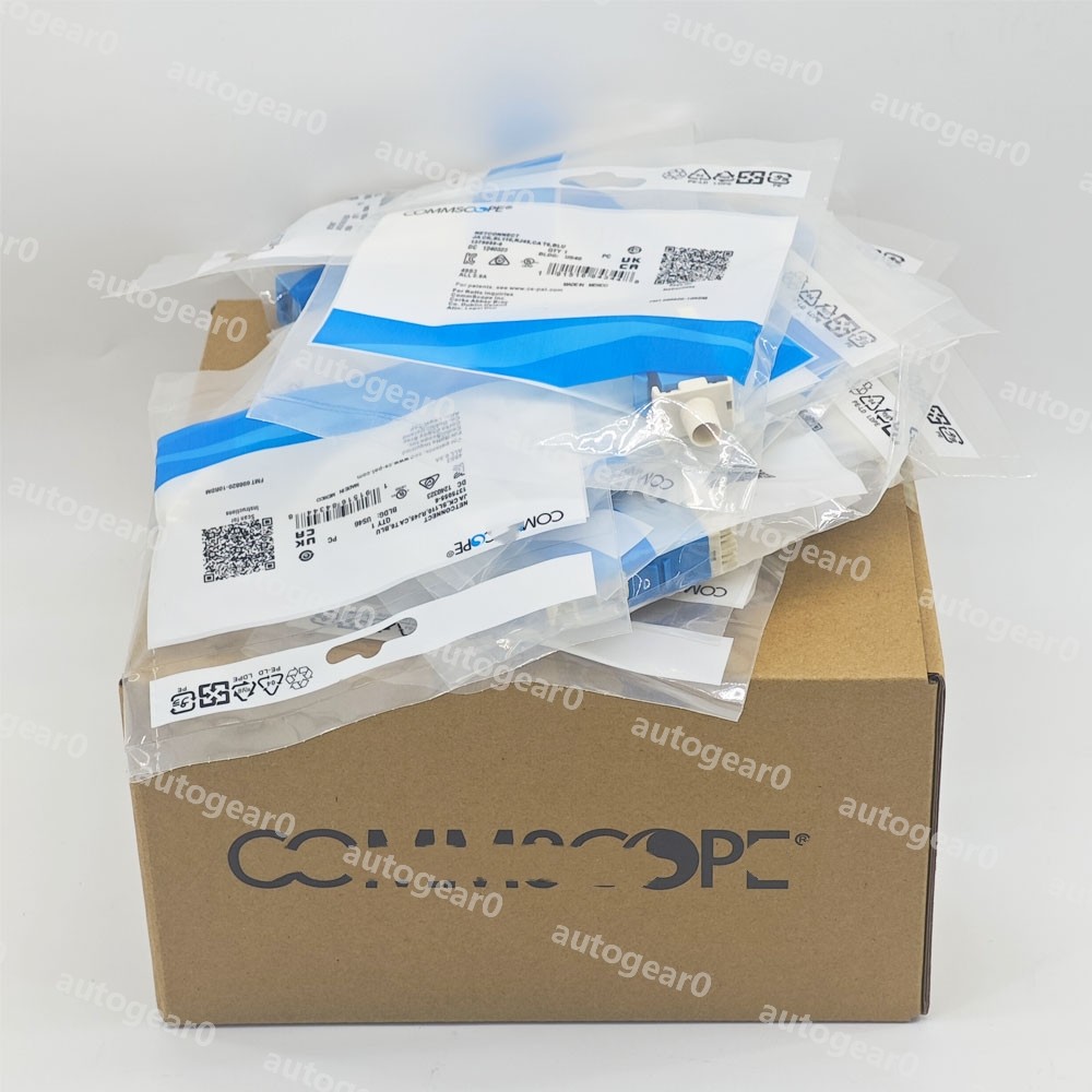 For Commscope USL600-BLUE Uniprise SL-Series RJ45 Cat6 Jack, Blue Keystone US