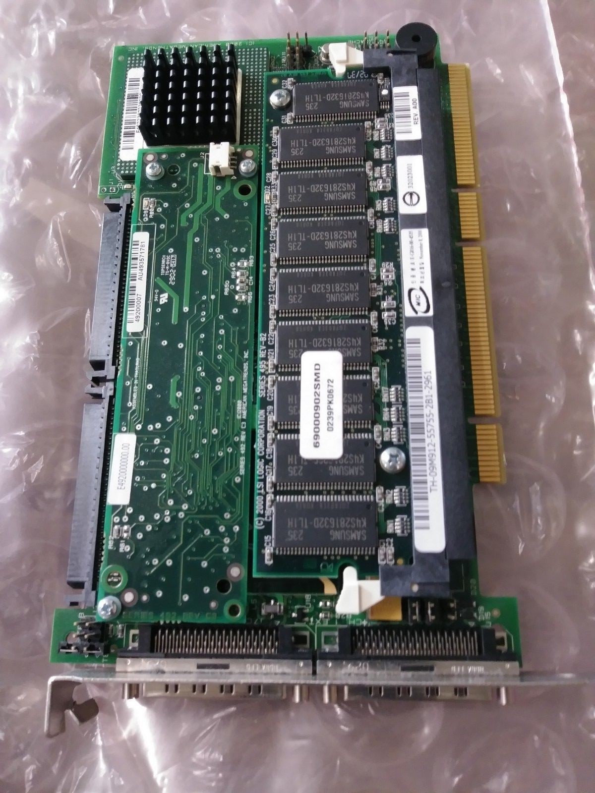 Dell 9M912 PERC 3DC 3/DC SCSI RAID Controller
