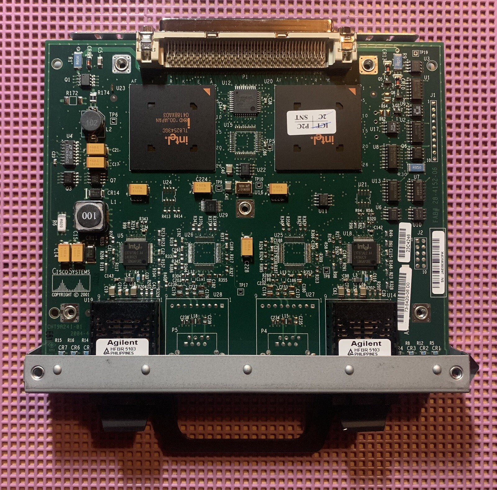 CISCO PA-2FE-FX 2-Port Fast Ethernet 100Base FX Port Adapter