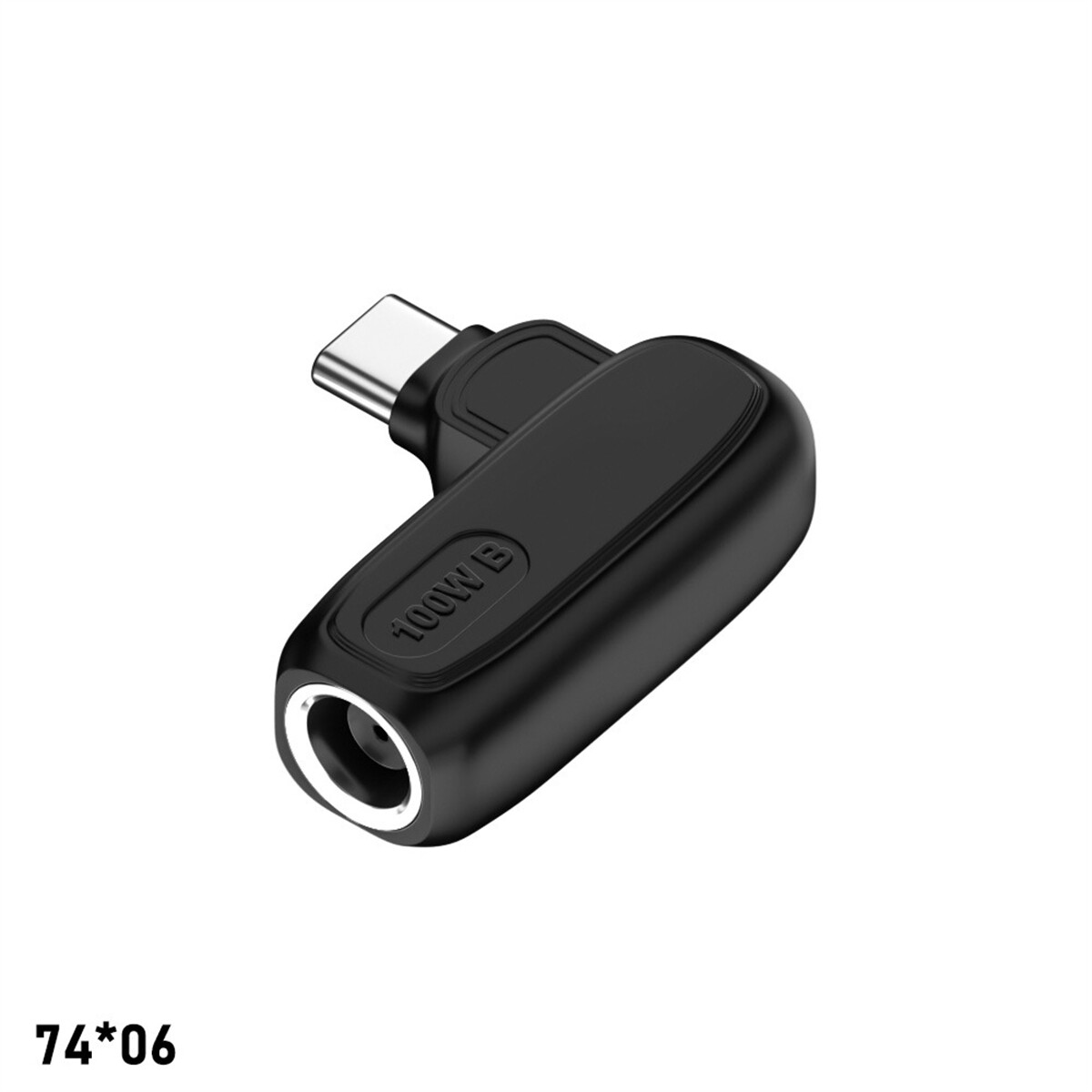 100W USB PD DC Female to Type C Male Power Charger Adapter Converter for Laptop