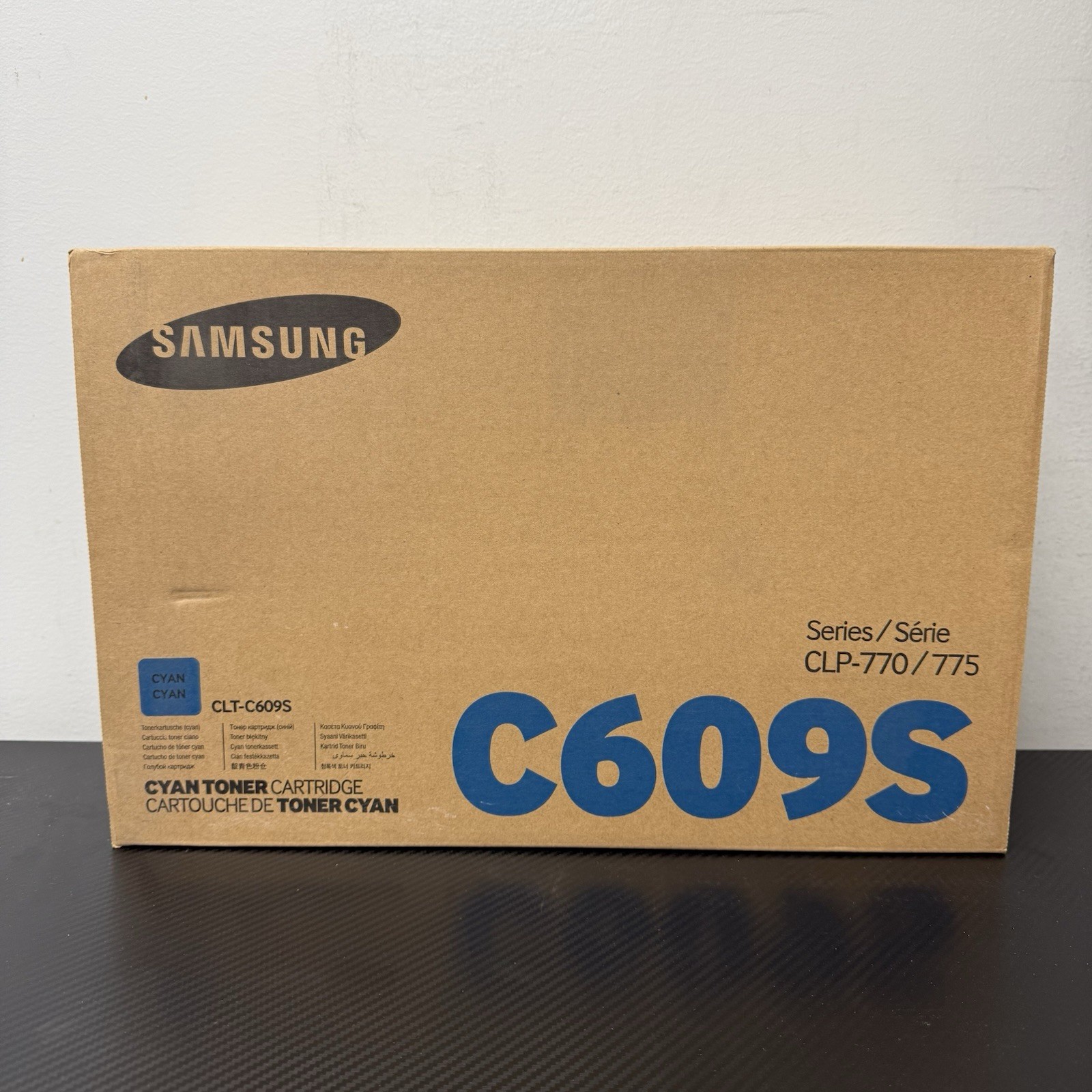 Samsung CLT-C609S CYAN Toner Cartridge C609S FOR CLP-770 / 775 NEW