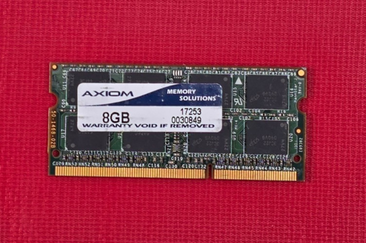 AXIOM Memory Solutions 8GB Laptop SO-DIMM RAM Memory Module Tested Working