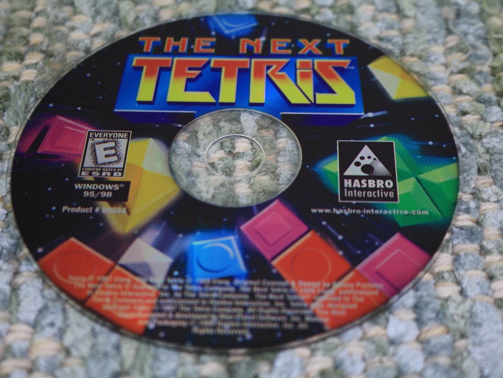 The Next Tetris PC CD-ROM Game (1999) - Hasbro Interactive - Classic Puzzle Fun
