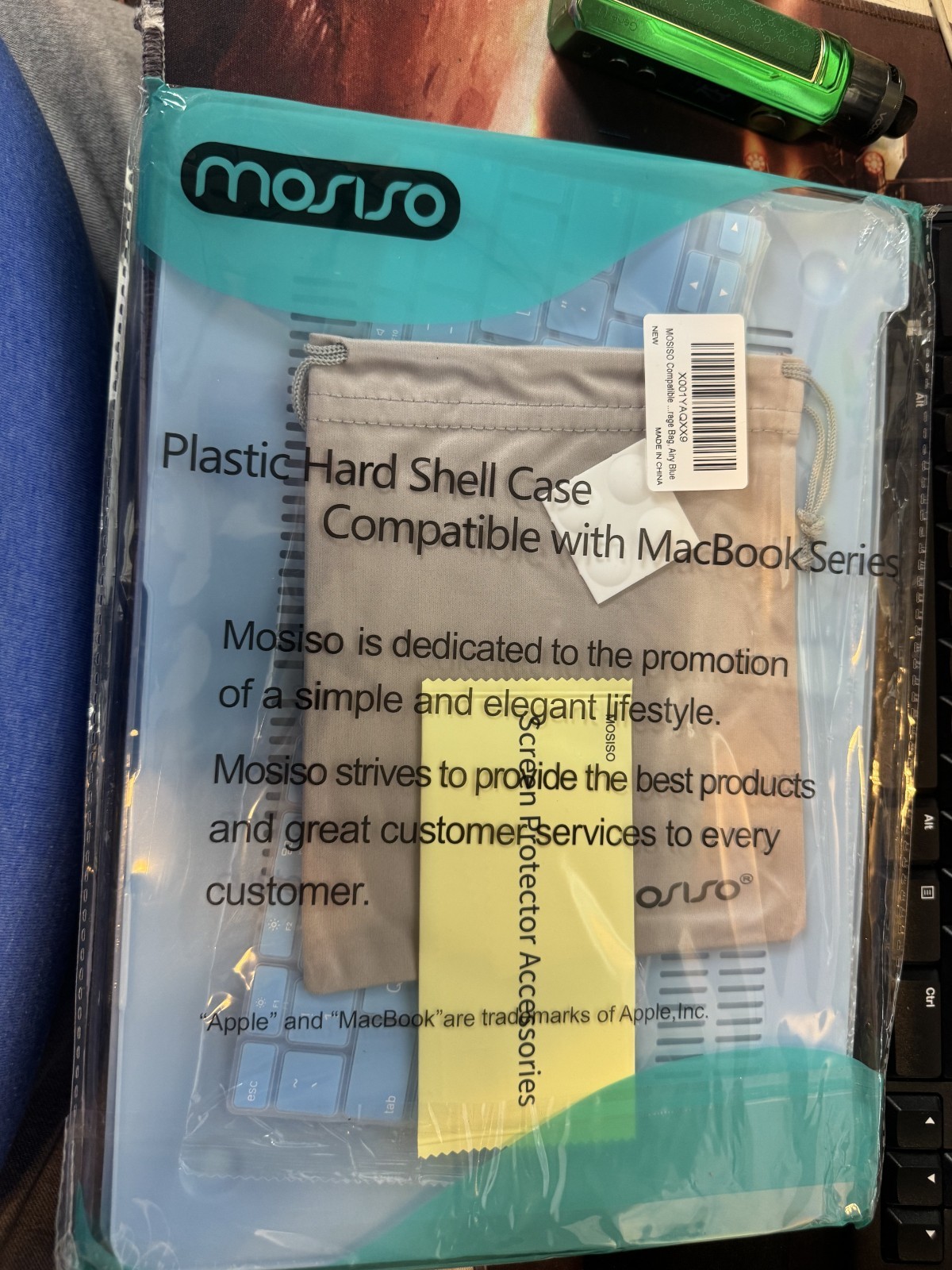 Mosiso hard shell case for MacBook Air 13" case 2020 2019 2018 A2337 A2179 A1932