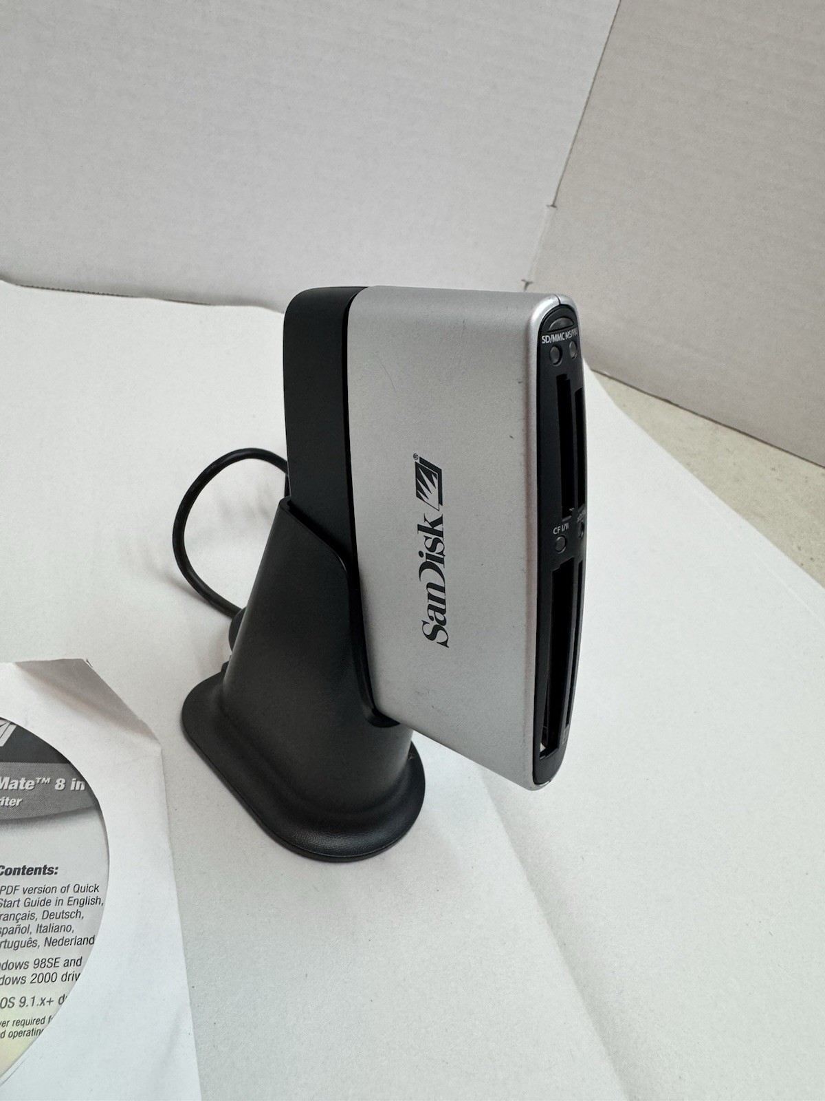 SanDisk SDDR-88 Image Mate 8-in-1 USB 2.0 Hi-speed Card Reader