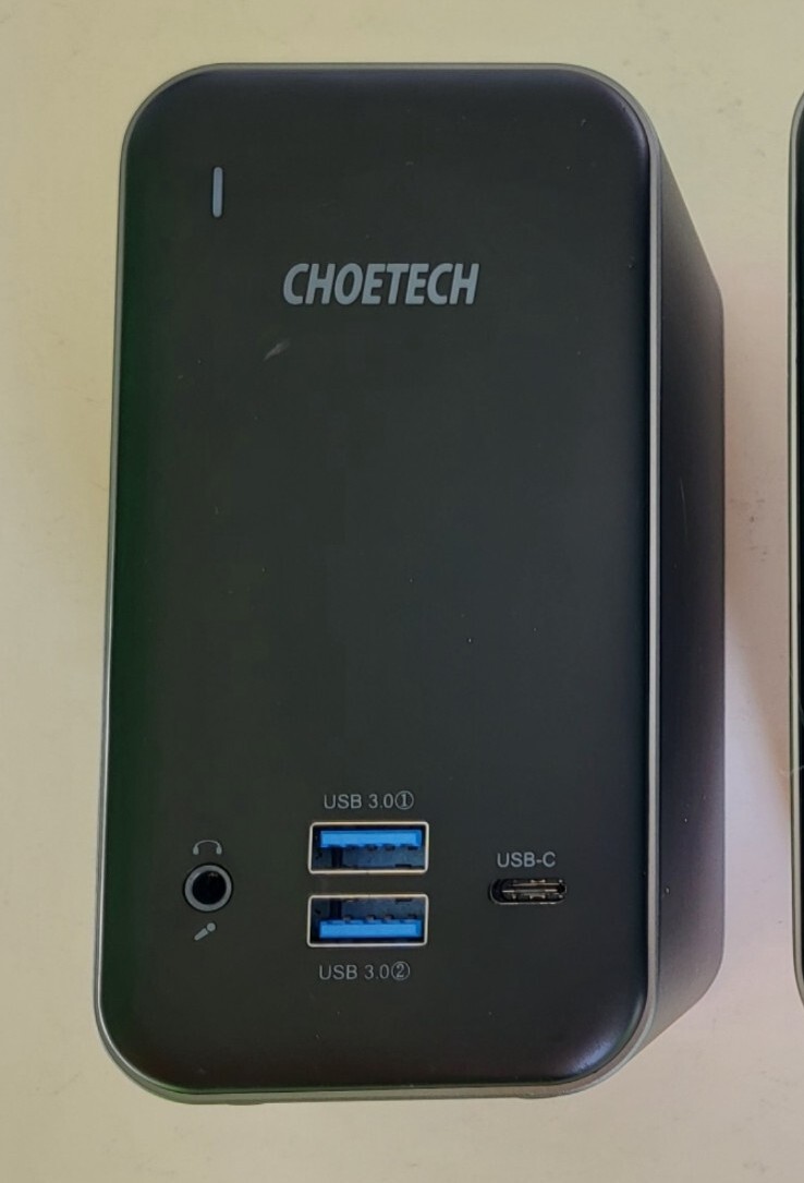 🌟 HUB-M21 Choetech Multifunction USB Docking Station * Unit Only *