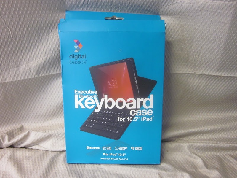 Digital Basics Executive Bluetooth Keyboard Case for 10.5” iPad - Rose Gold