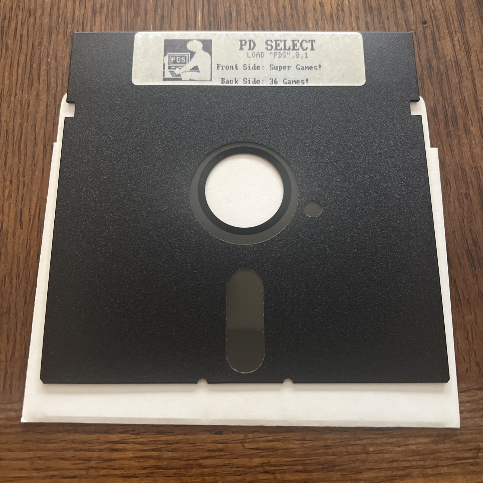 PD SELECT GAME COMMODORE 64 C64 COMPUTER 5.25" INCH Super Games And 36 Games