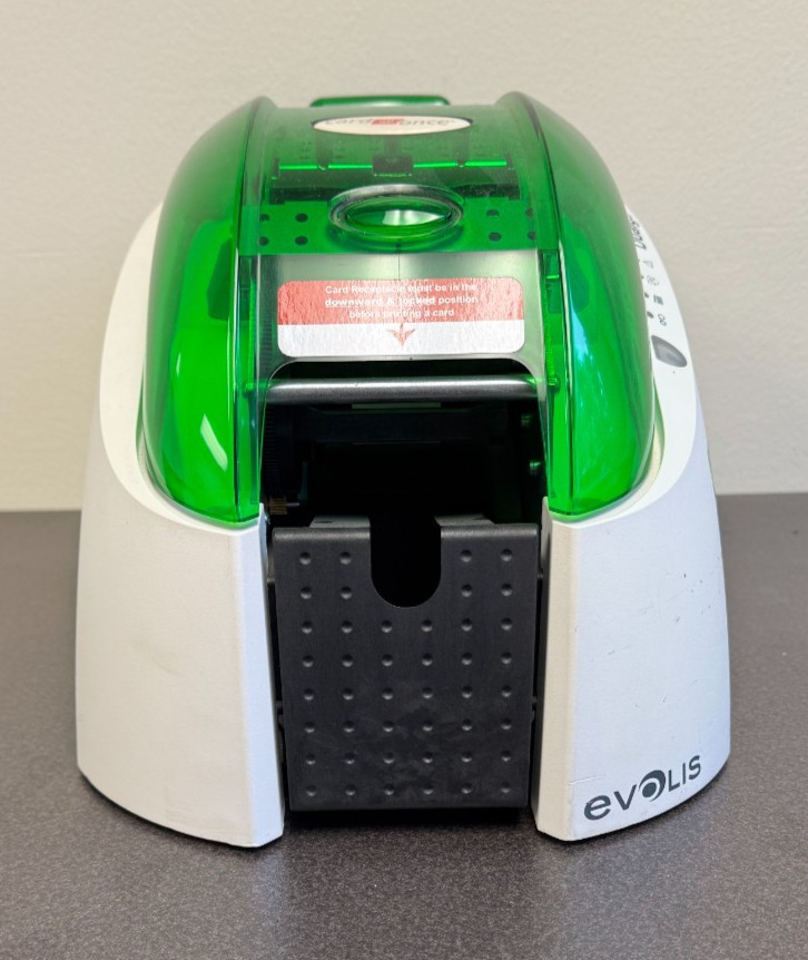 Evolis Dualys 3 MAG Card Printer - Great Shape - Tested - MISSING Printhead