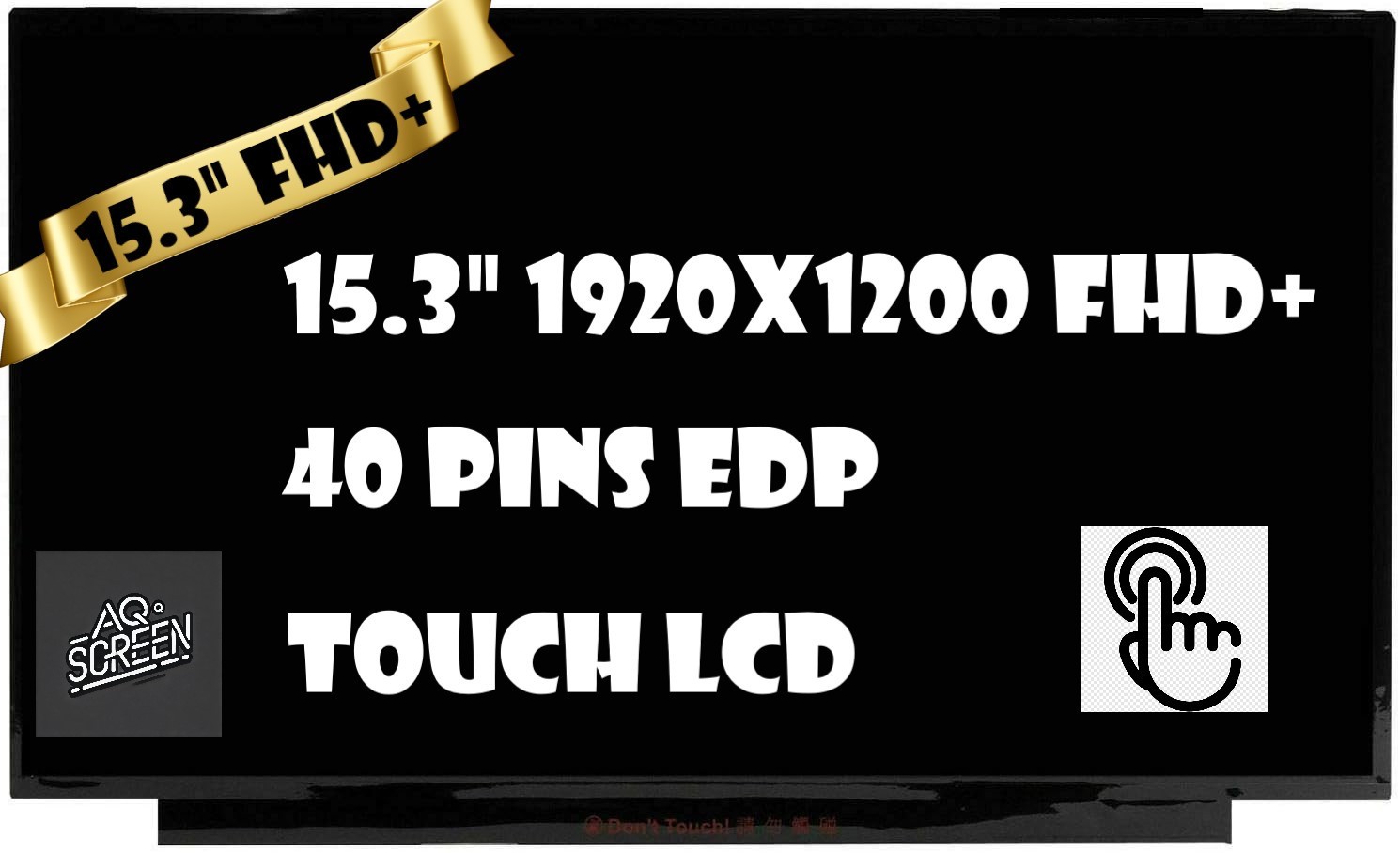 NV153WUM-T41 V8.0 LCD LED Touch Screen 15.3" FHD+ On-Cell Touch Display New
