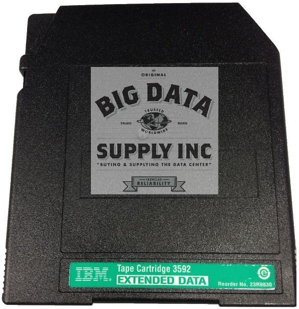 IBM 3592-JB P/N 23R9830 Tape Data Cartridge Extended 1 PC Capacity 700GB