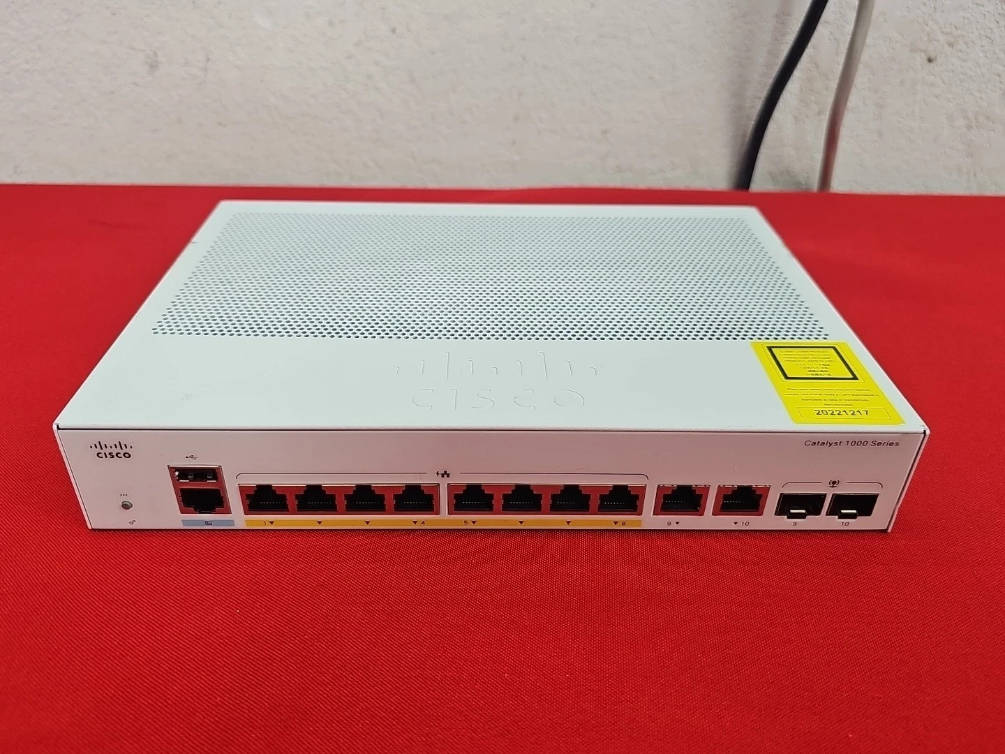 Cisco Catalyst C1000-8FP-E-2G-L Ethernet Network Switch