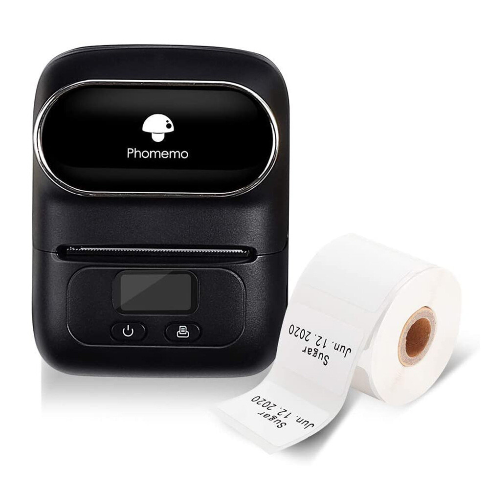 Phomemo M110 Thermal Label Makers Barcode Bluetooth Portable Sticker Printer LOT