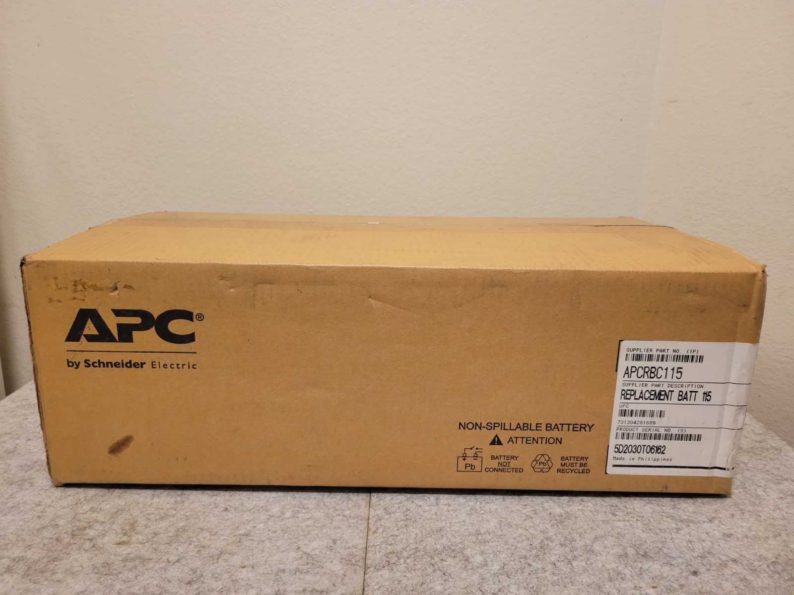 APC APCRBC115 RBC115 Replacement Battery Cartridge  Smart-UPS NEW
