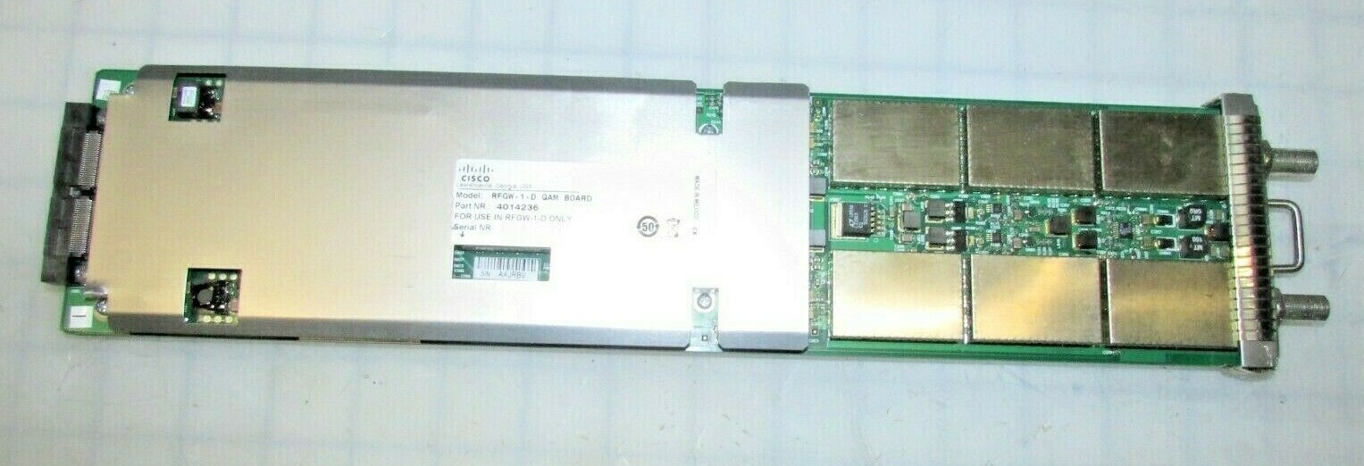 Cisco RFGW-1-D QAM Board Module 4014236