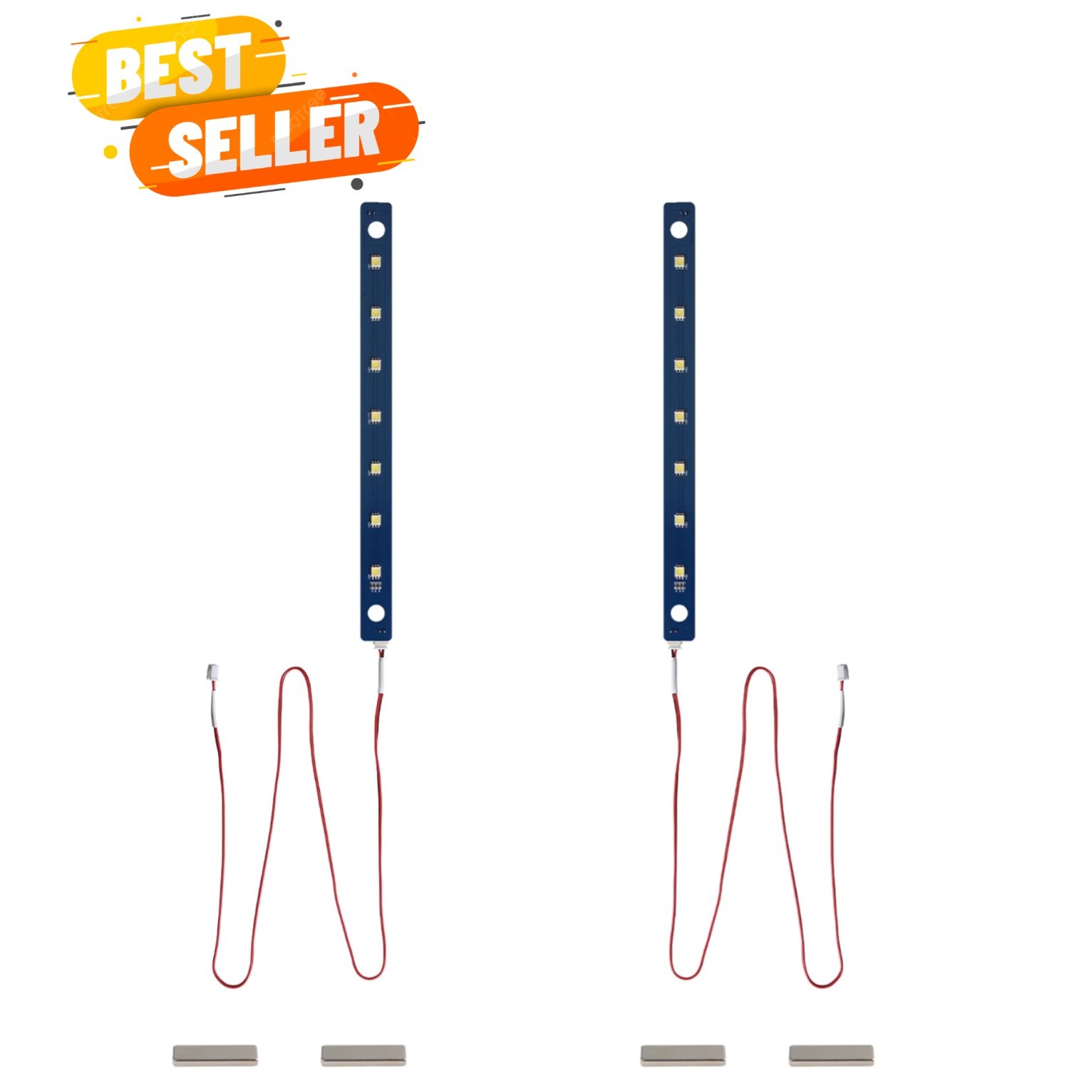 24V LED Light Board Kit2Pcs for Flashfoge AD5X/ 5M/ 5M Pro: White Lamp Bead H...