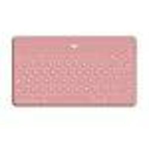 Logitech Keys-to-Go Super-Slim and Super-Light Bluetooth Keyboard Blush Pink