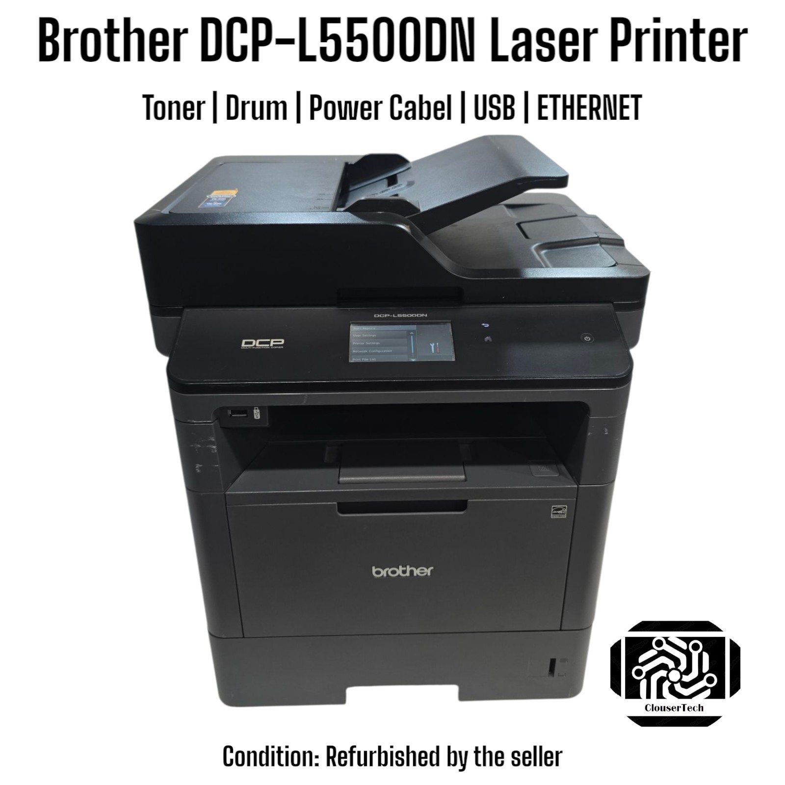 Brother DCP-L5500DN Laser Printer | Duplex | Network | Fast & Reliable
