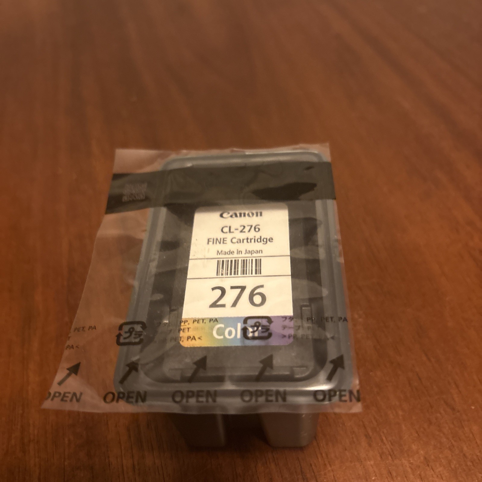 New Genuine Canon 276 CL-276 Tri-Color Ink Cartridge for PIXMA No Box Sealed NEW