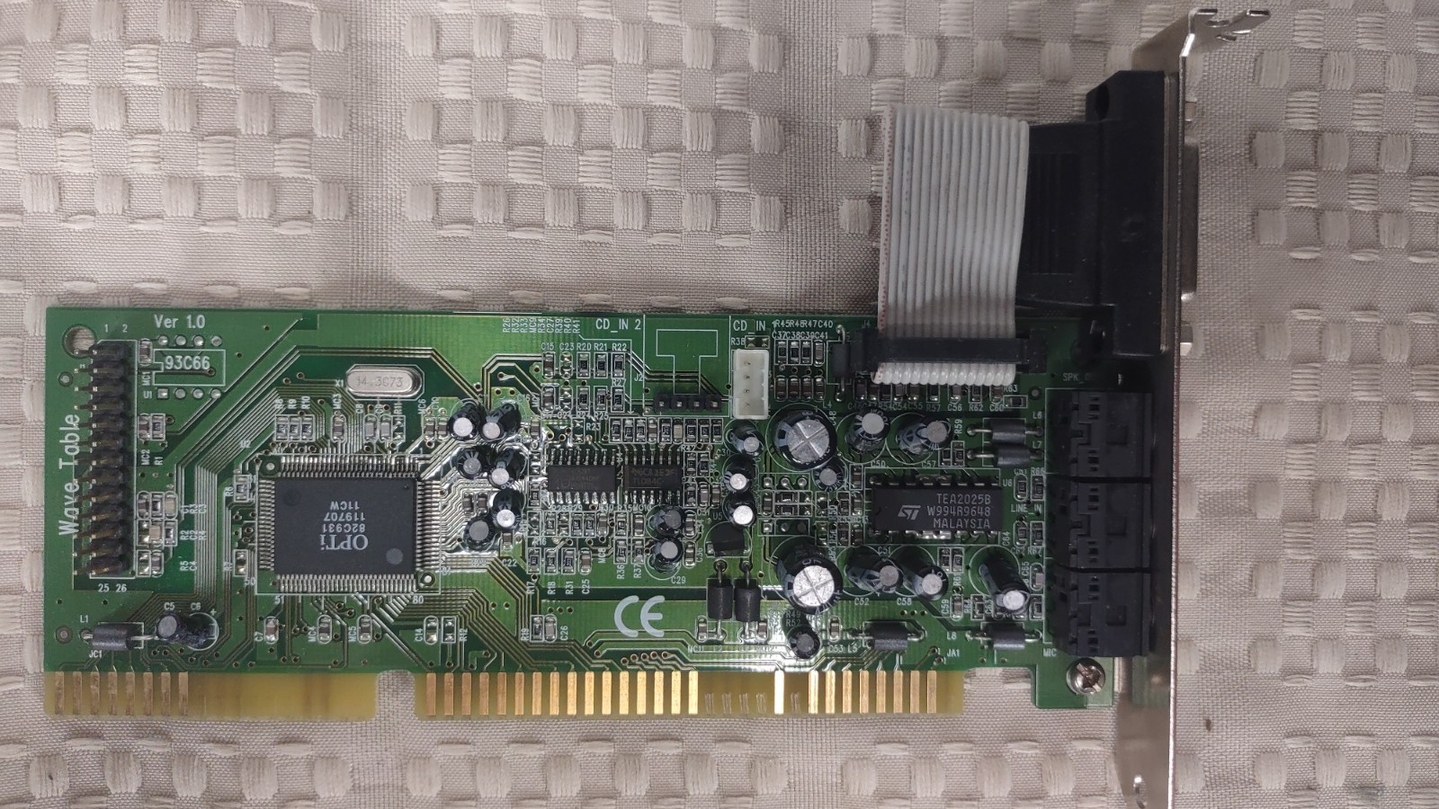 OPTi 82C931 ISA Sound Card - Tested & Working